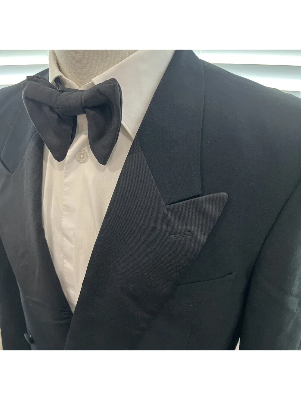 MANI GIORGIO ARMANI DOUBLE BREASTED TUXEDO AND JACK VICTOR PANTS 39R 34x31 VGC